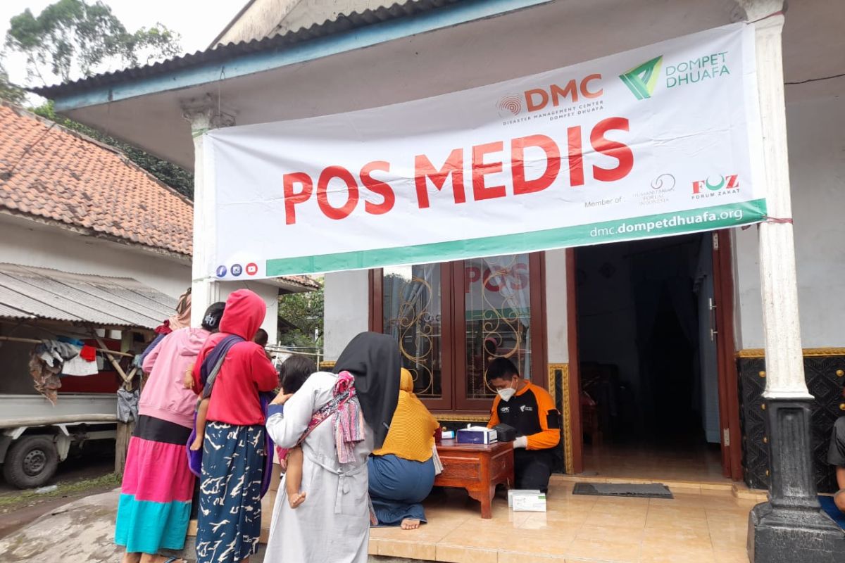 Dompet Dhuafa buka pos medis bagi penyintas erupsi Gunung Semeru