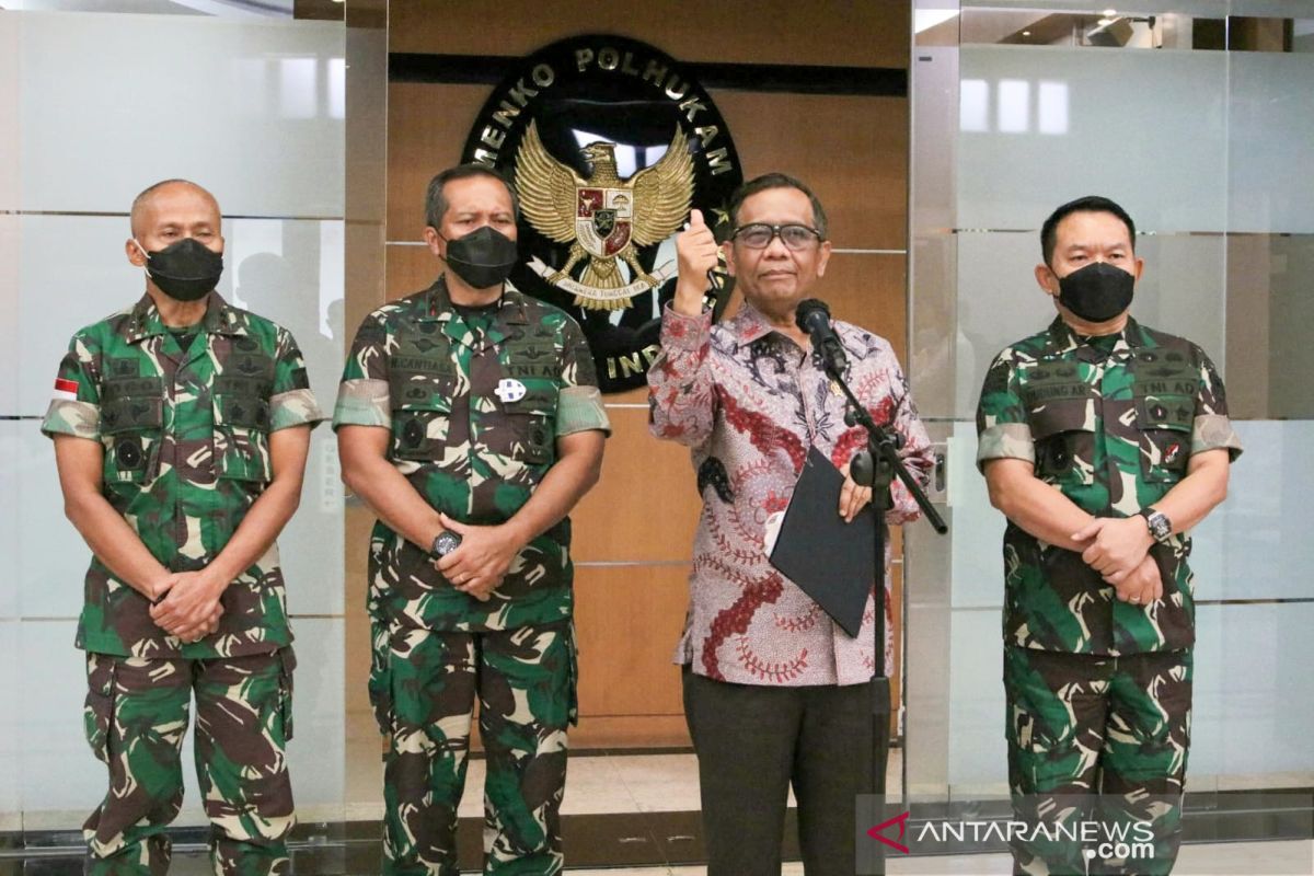 Mahfud, Army chief discuss Papua security situation