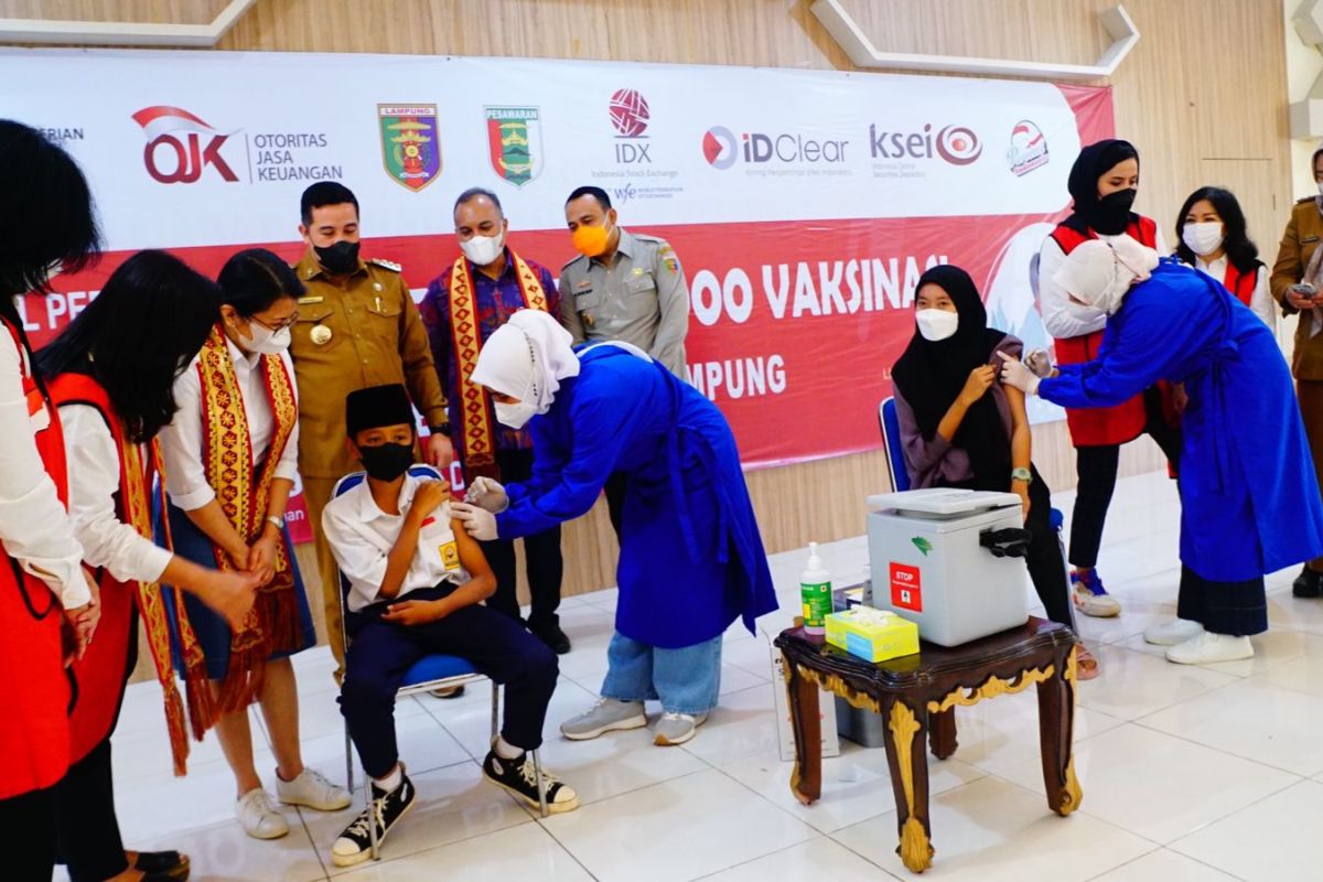 Pasar Modal Indonesia distribusikan 341.000 dosis vaksin ke wilayah Sumatera