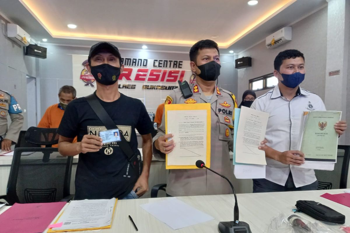 Polisi ungkap sindikat pemalsu sertifikat dan dokumen kependudukan di Sukabumi
