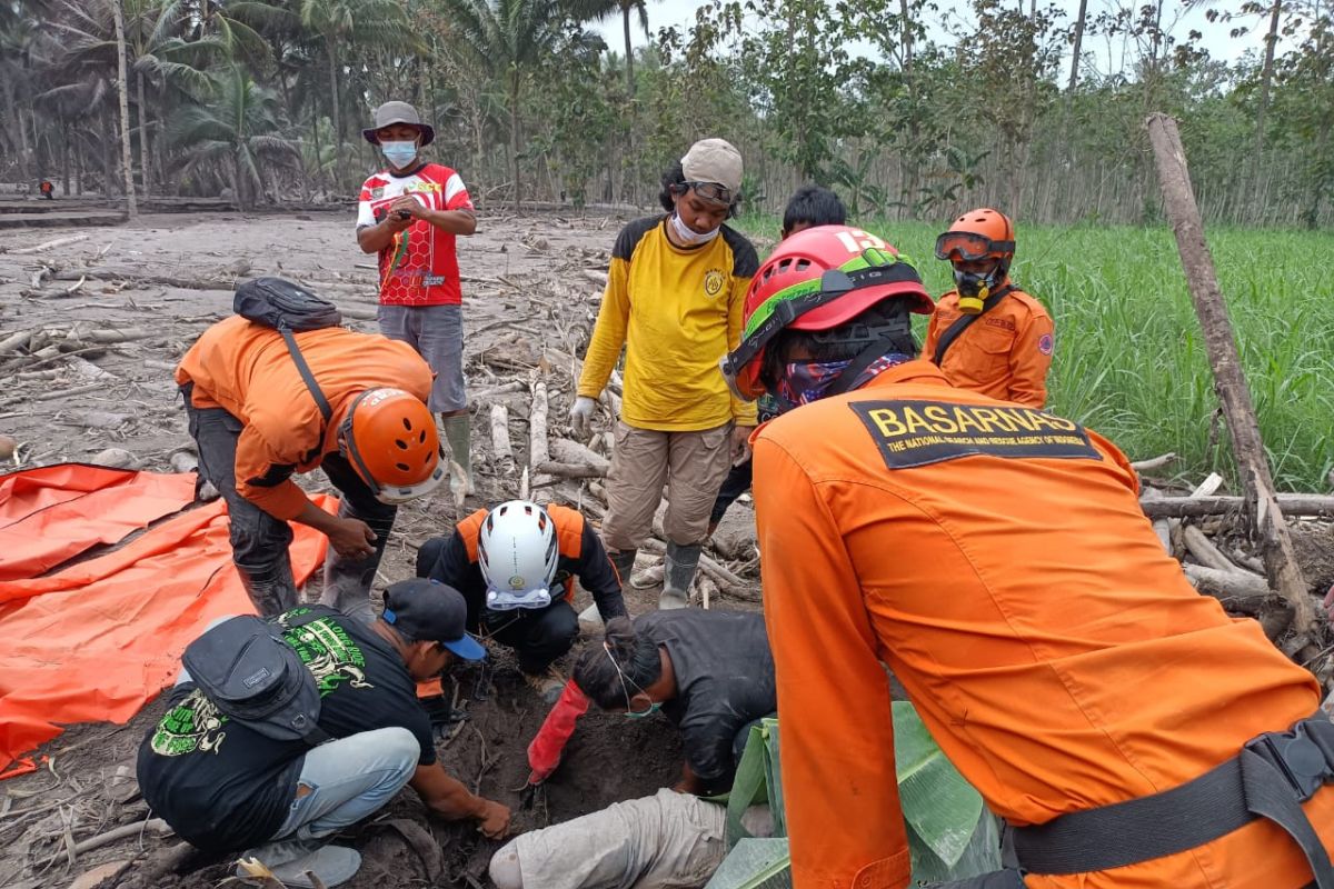 Korban meninggal terdampak letusan Semeru bertambah jadi 34 orang