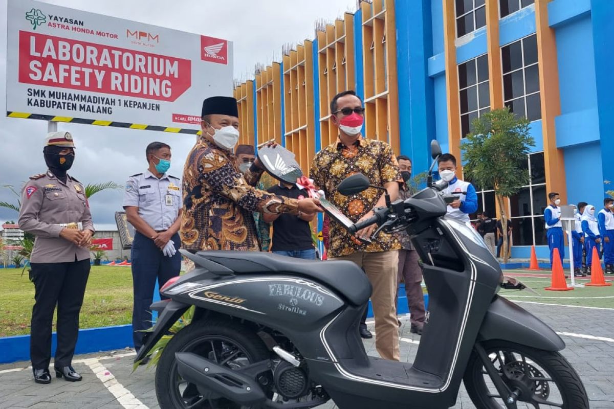 Yayasan AHM resmikan Safety Riding Lab Astra Honda yang ke-4