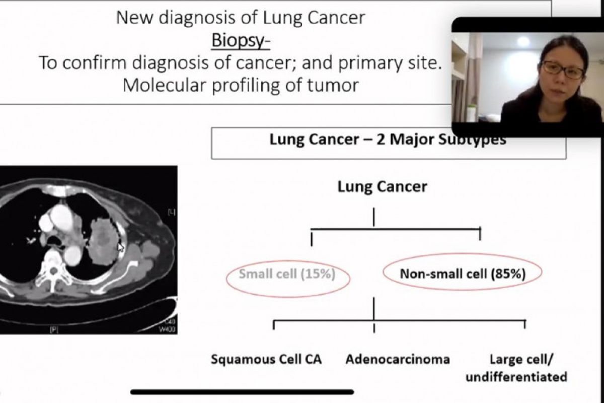 Kematian karena kanker paru di Indonesia meningkat 8,8 persen