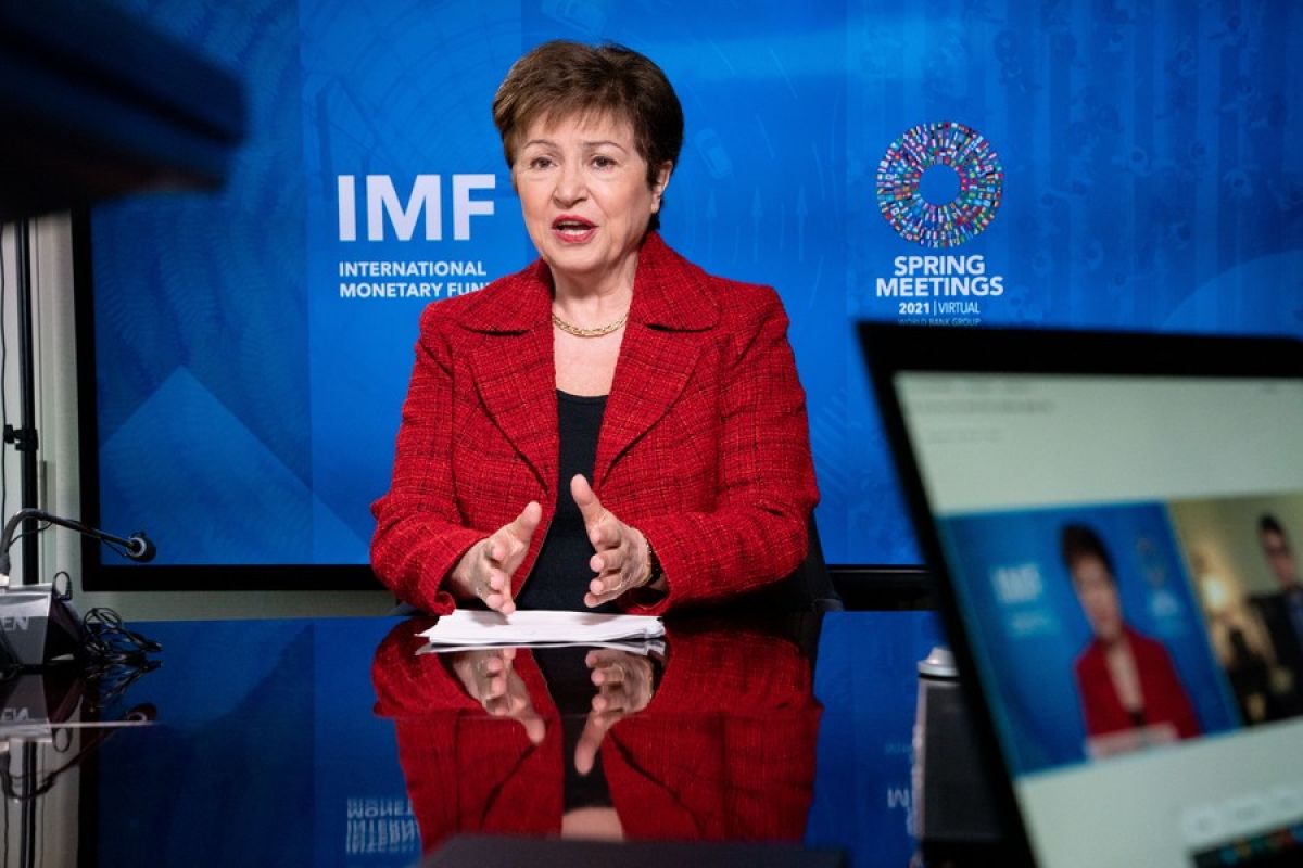 Ketua IMF serukan kerja sama global untuk kendalikan pandemi, dukung pemulihan ekonomi