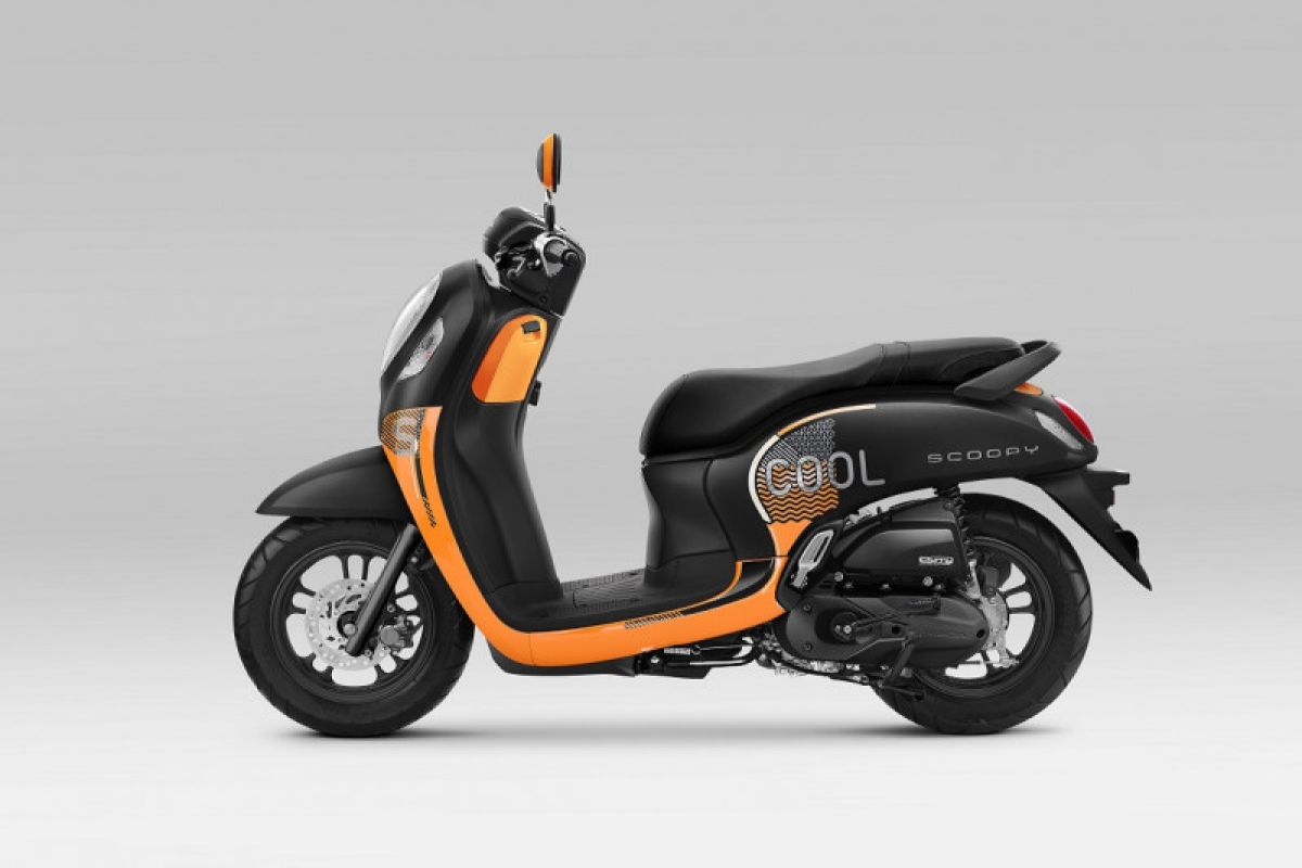 Honda segarkan tampilan dan teknologi  New Scoopy