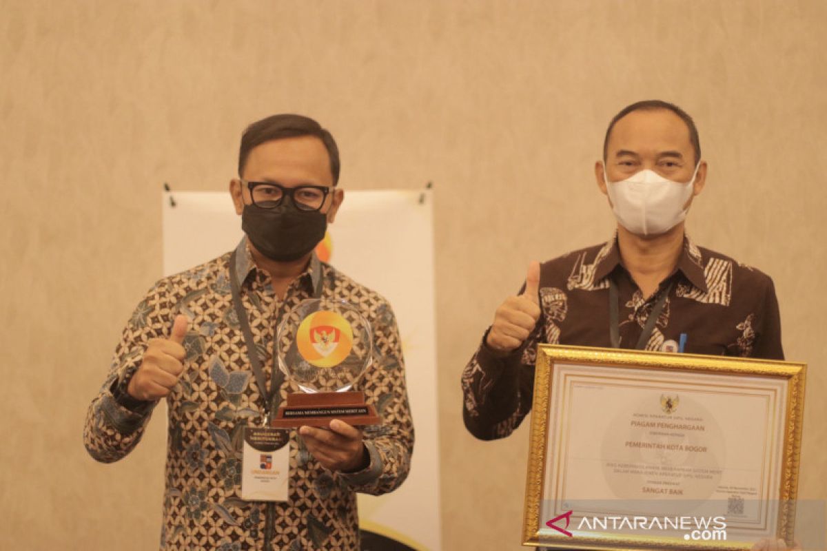 Pemkot Bogor dapat anugerah meritokrasi dengan predikat sangat baik dari KASN