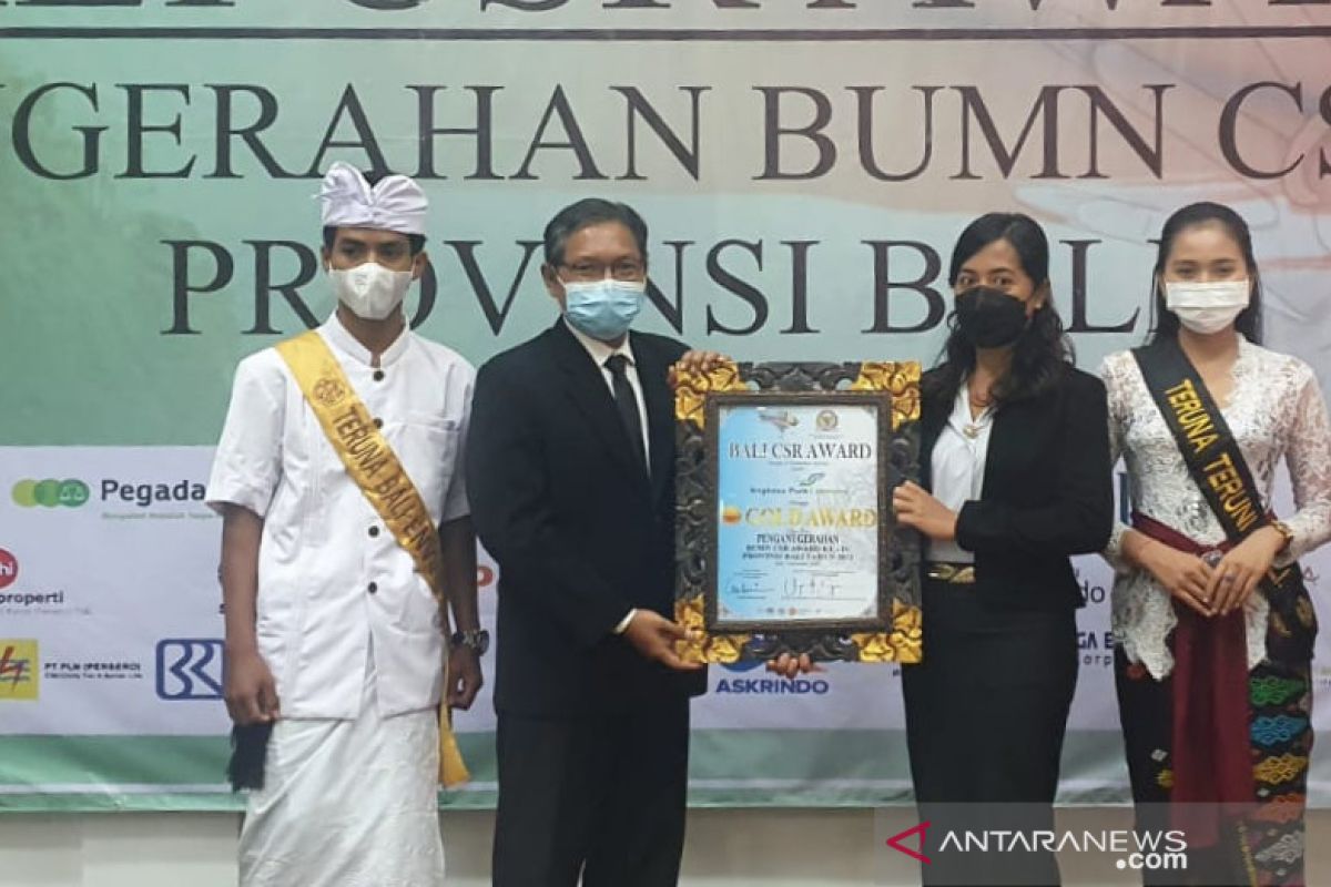 Bandara Ngurah Rai raih Kategori Gold Penghargaan BUMN CSR Award 2021