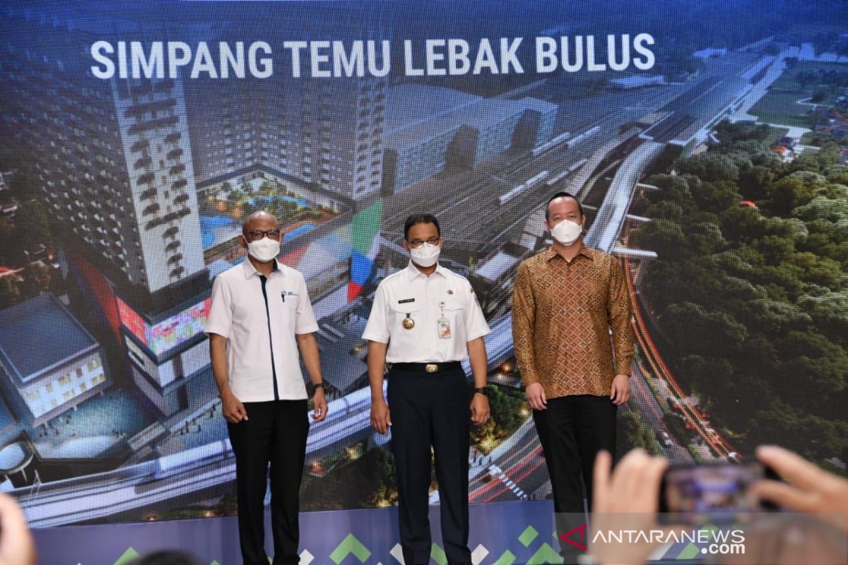 Simpang temu Lebak Bulus dicanangkan Anies demi integrasi antarmoda