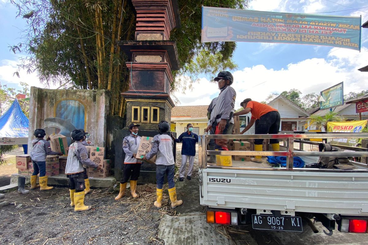 Tim ERG PT Timah turun evakuasi korban letusan gunung semeru