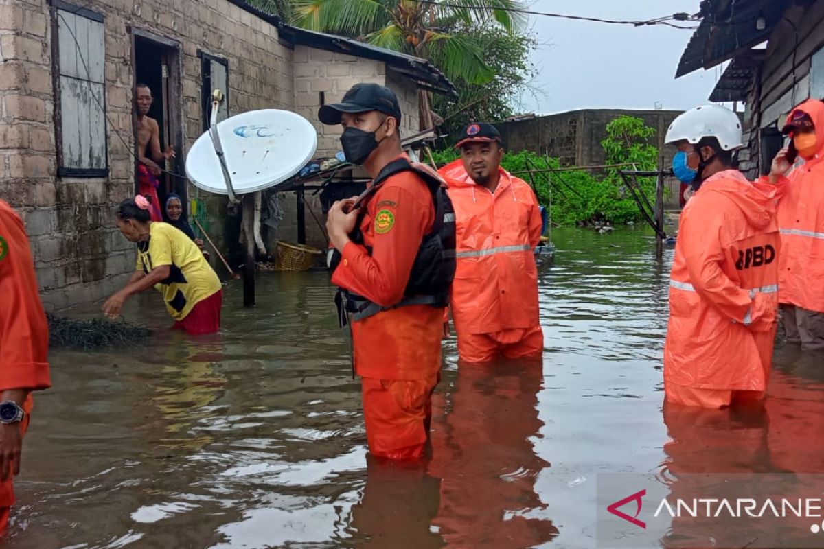 BPBD Bangka Barat: 116 rumah warga terendam akibat banjir pasang
