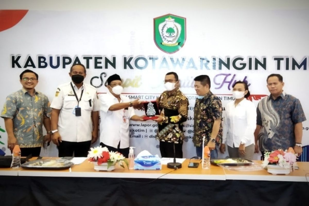 DPRD Belitung tertarik penerapan teknologi informasi Pemkab Kotim