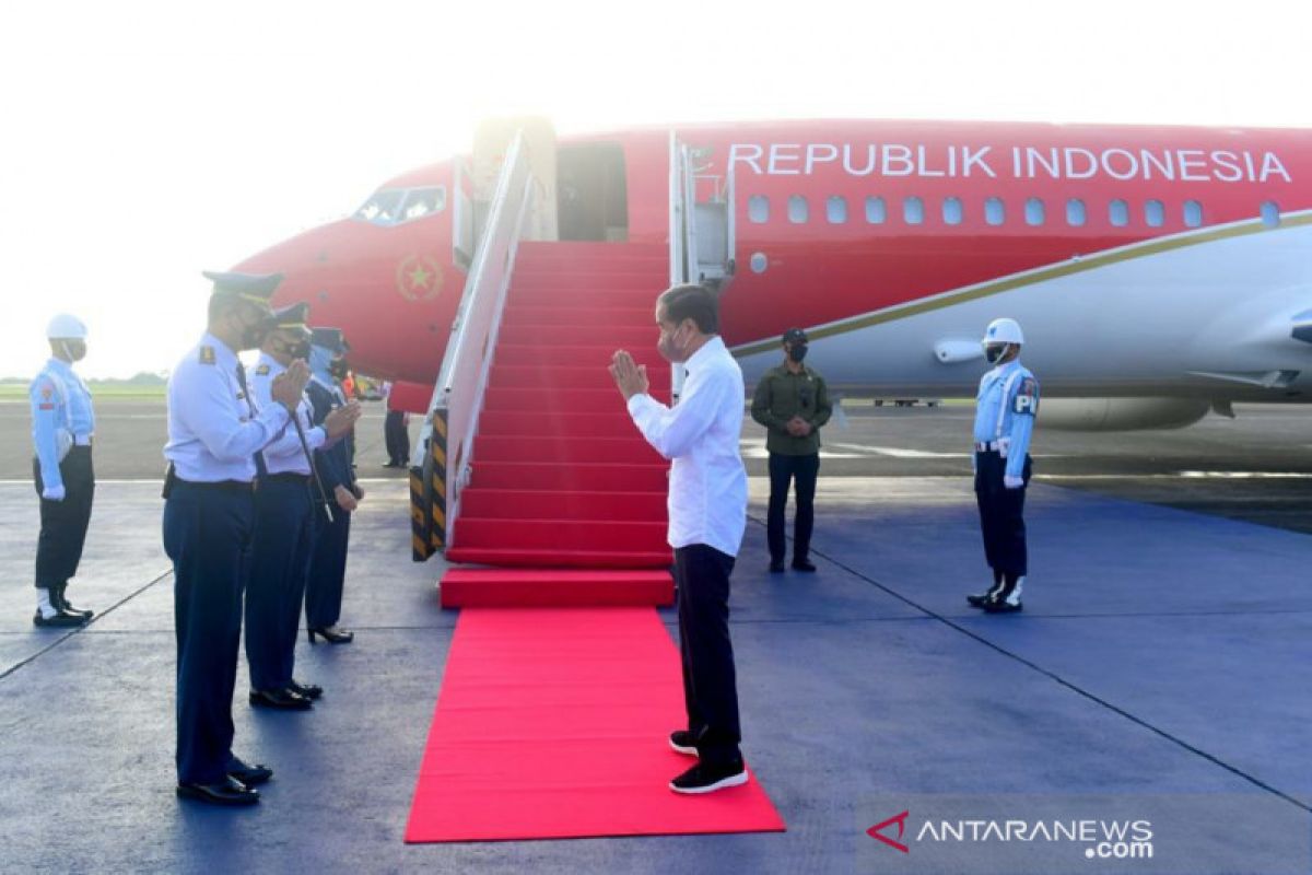 Presiden Jokowi kunjungan kerja ke Kalimantan Barat