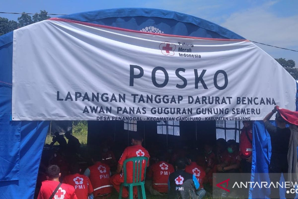 PMI Jember kirim Tim Wash ke lokasi terdampak bencana Semeru