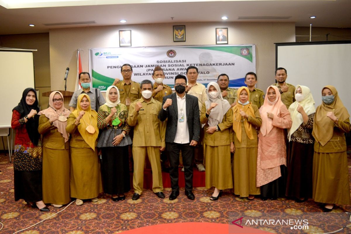 BPJamsostek Gorontalo sosialisasikan Paritrana Award 2021