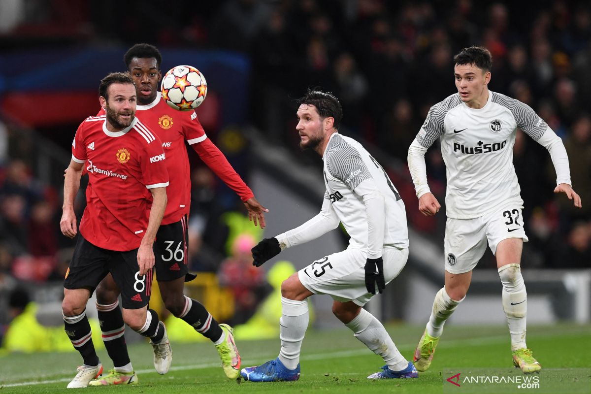 Manchester United juara grup F  meski ditahan imbang Young Boys 1-1