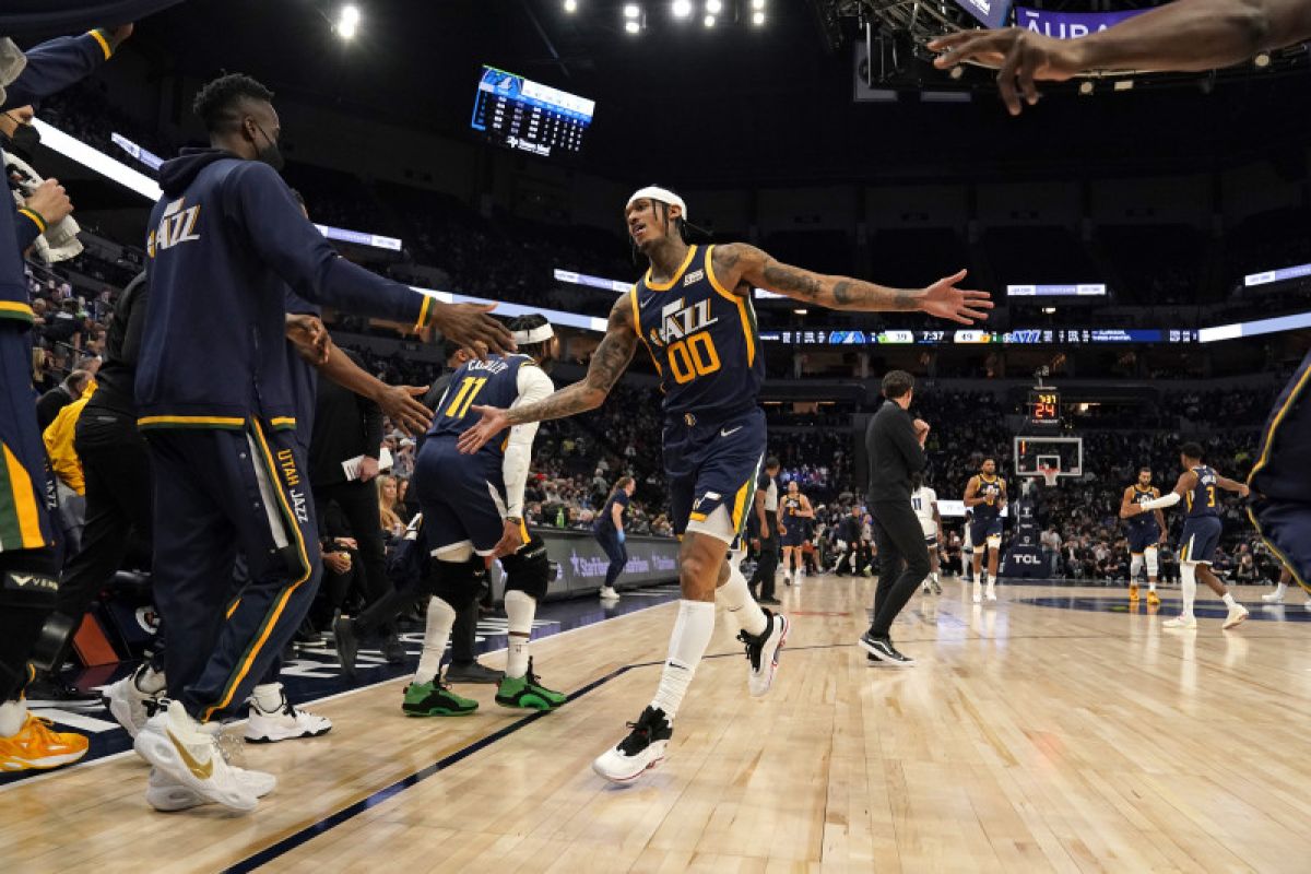 Jazz catat kemenangan beruntun kelima setelah tundukkan Timberwolves