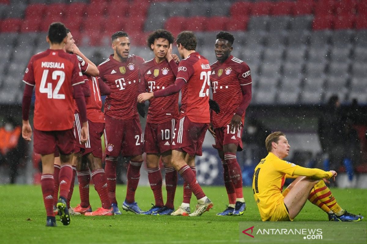 Dihajar Bayern 3-0,  Barcelona tersingkir dari Liga Champions