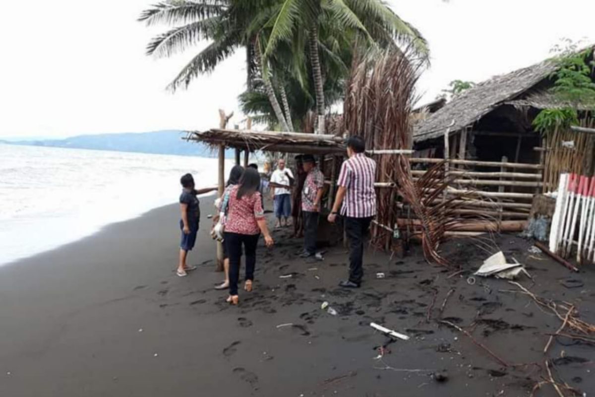 BPBD Minahasa Tenggara mengimbau warga waspadai gelombang tinggi