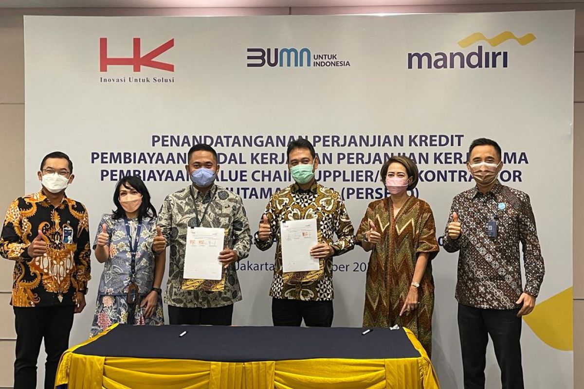 Bank Mandiri kucurkan Rp2,45 triliun untuk Hutama Karya melakukan ekspansi