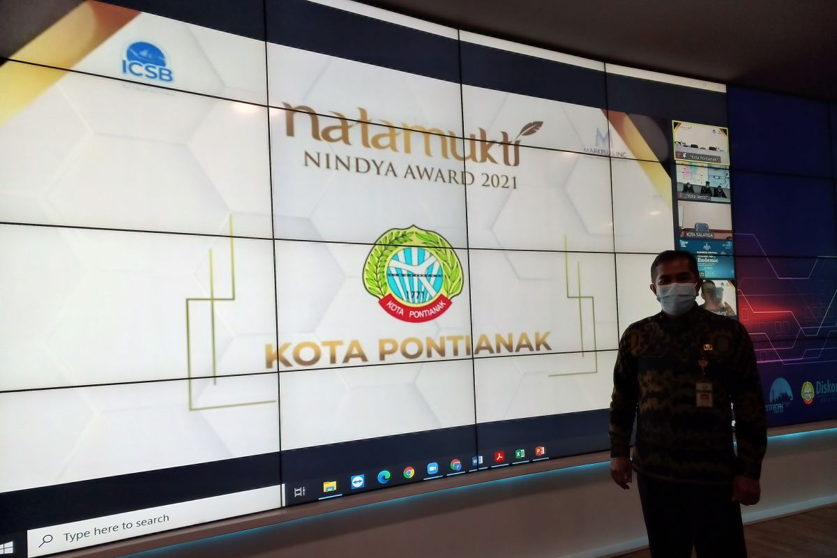 Kota Pontianak raih penghargaan Natamukti Nindya