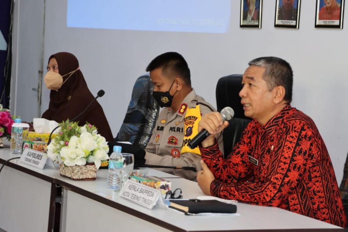 Kapolres Tebing Tinggi hadiri FGD perencanaan pembangunan daerah Kota Tebing Tinggi