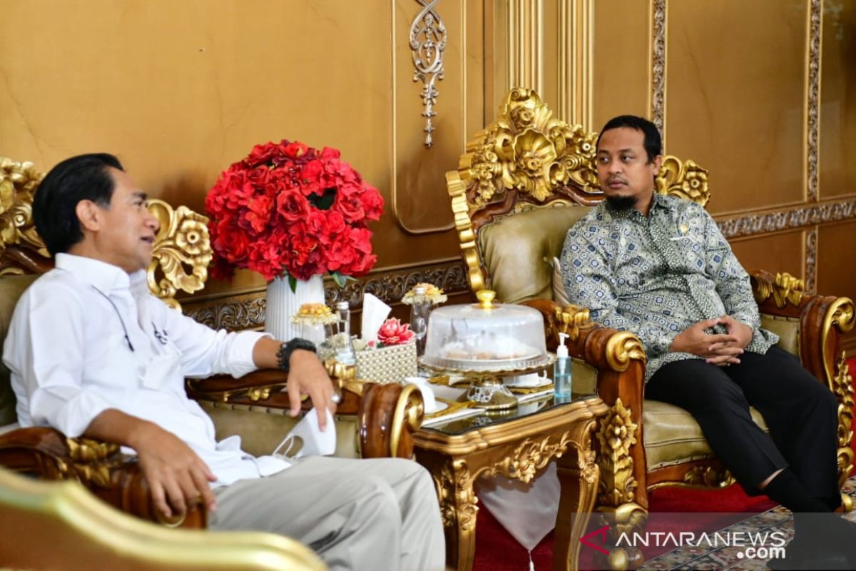Plt Gubernur Sulsel terima kunjungan Dubes RI untuk Mesir