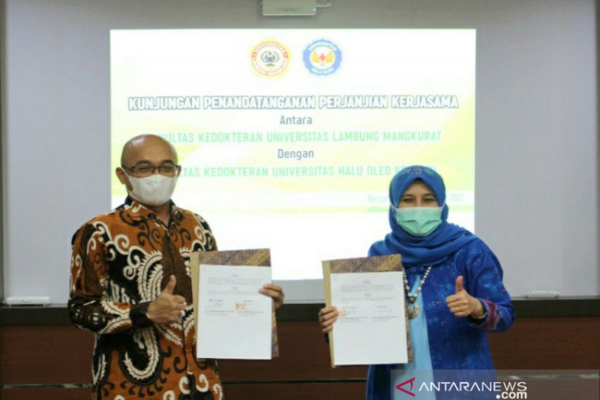 FK UHO Kendari dan ULM Banjarmasin kerja sama dorong kompetensi mahasiswa