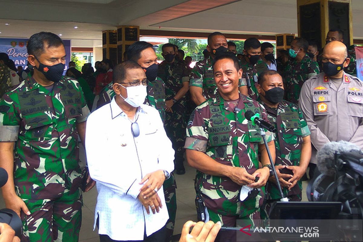 Panglima TNI minta masyarakat lapor jika ada TNI terlibat kasus tanah