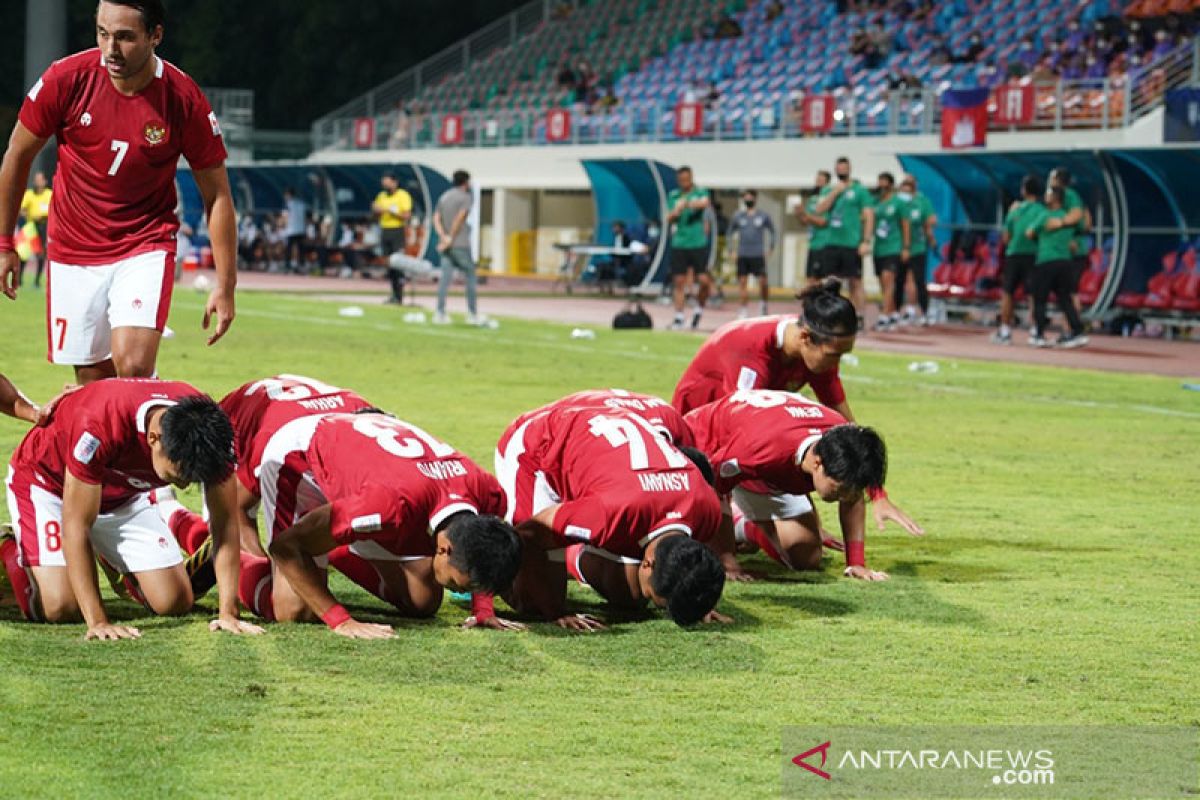 Indonesia raih kemenangan perdana Piala AFF 2020 kalahkan Kamboja 4-2