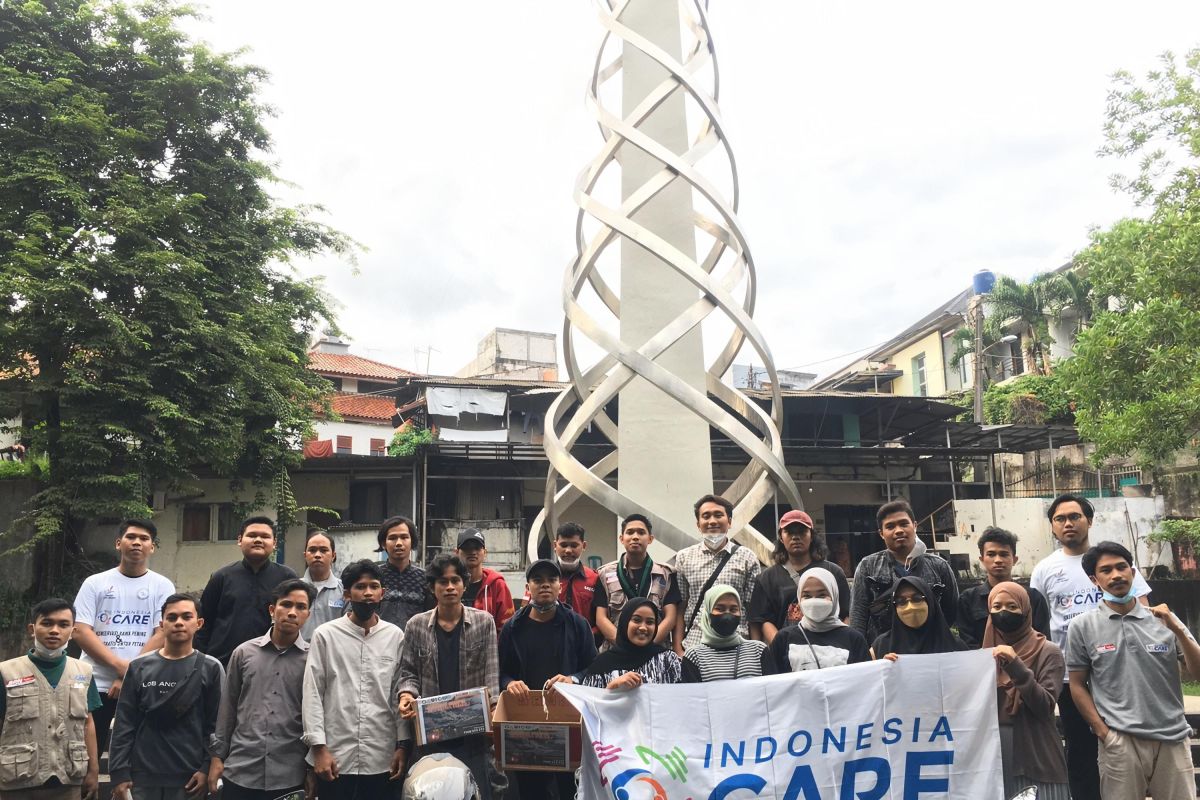 HMI Gandeng Indonesia Care Galang Donasi untuk Pengungsi Erupsi Semeru