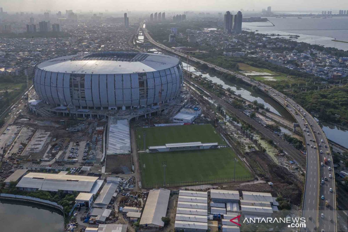 Progres Pembangunan Jakarta International Stadium - ANTARA News