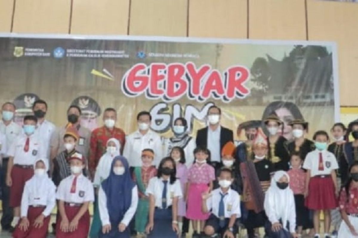 Dinas Pendidikan Dairi gelar Gebyar Gerakan Indonesia  Membaca