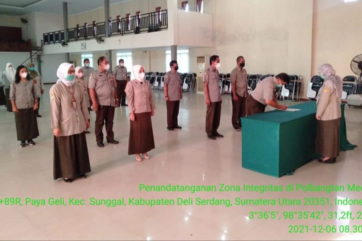 Dukung Good Government, Polbangtan Kementan tanda tangani pakta zona Integritas