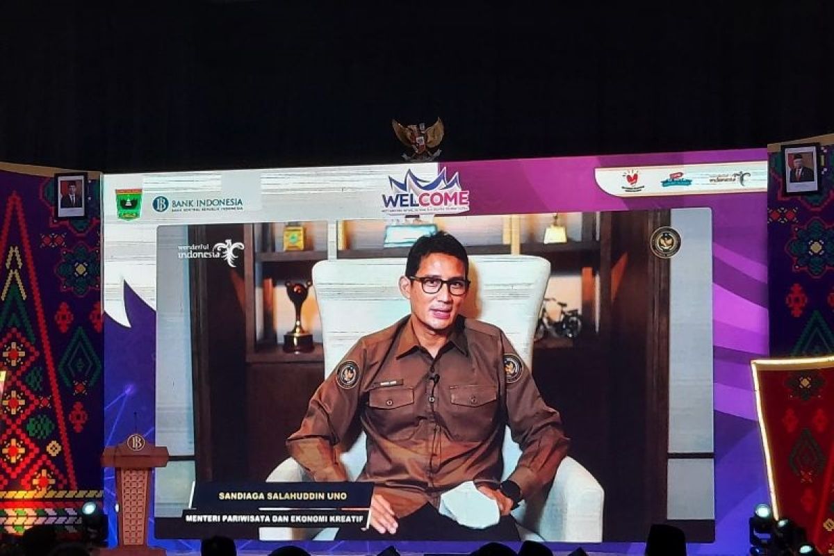 Menparekraf Sandiaga Uno canangkan tahun kunjungan wisata Sumatera Barat 2023