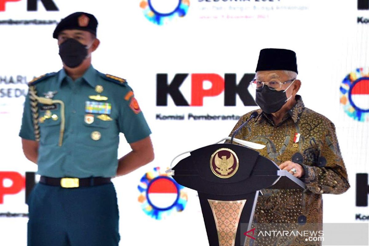 Wapres: Korupsi ibarat karat gerogoti besi pembangunan