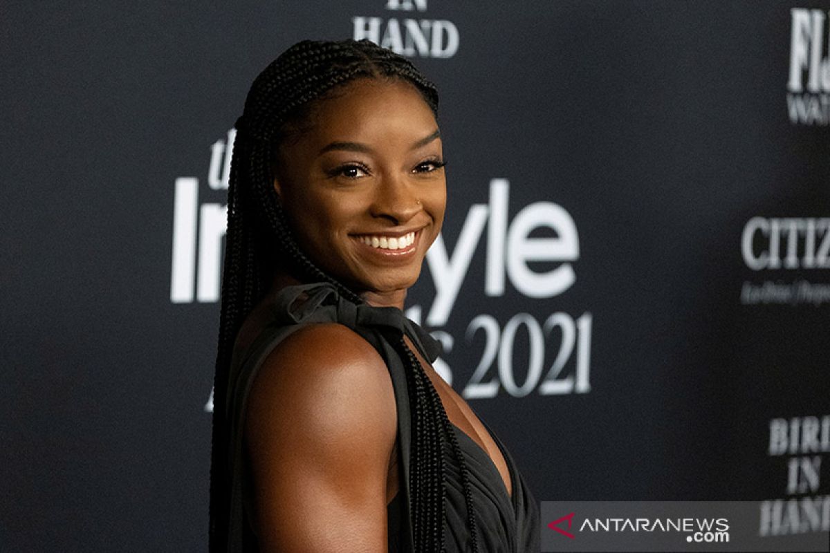 Simone Biles jadi "Athlete of the Year" versi majalah Time 2021