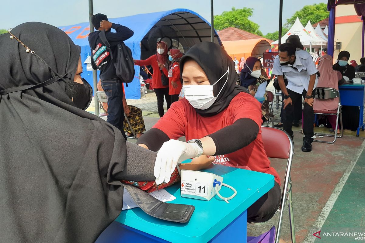 Realisasi vaksinasi COVID-19 bagi remaja di Tangerang capai 84 persen