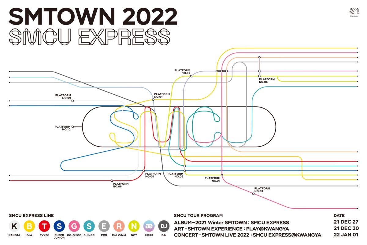 SM Entertainment siap mulai proyek "SMTOWN 2022 : SMCU EXPRESS"