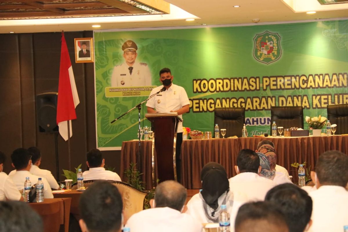 Wali Kota Medan evaluasi penggunaan dana kelurahan tidak capai target