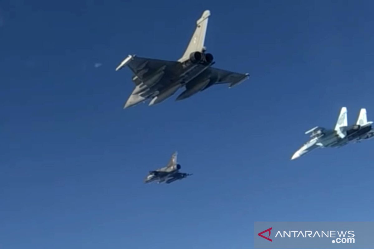 Rusia sebut kerahkan jet untuk cegah pesawat patroli Prancis, Jerman