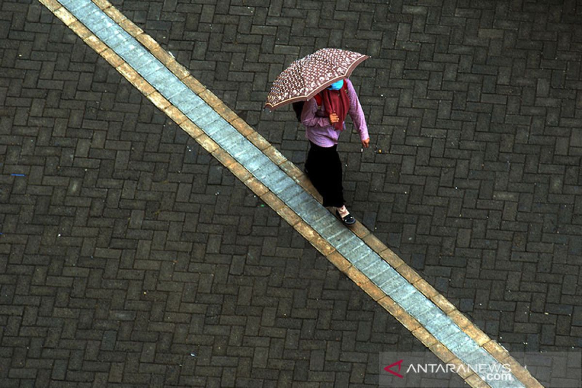 BMKG: Sejumlah kota besar di Indonesia diguyur hujan ringan Sabtu