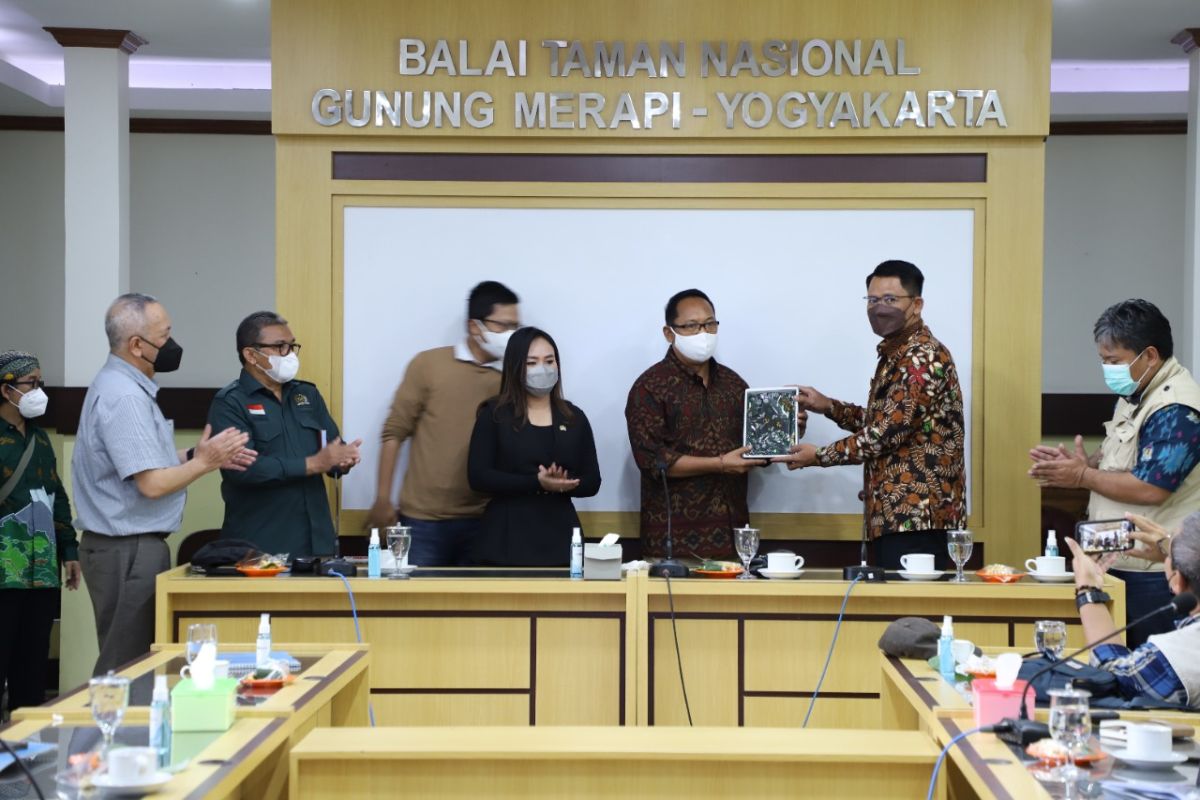 Komisi IV DPR kunjungi Balai Taman Nasional Gunung Merapi
