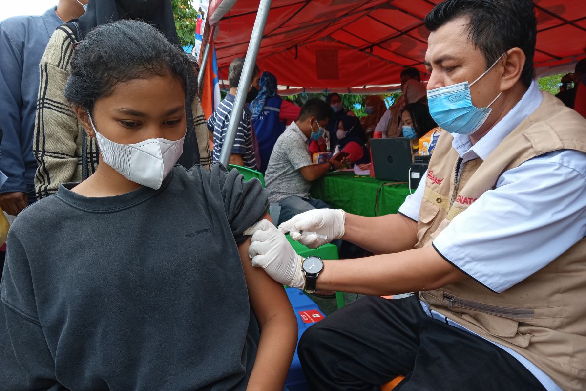 Tersisa 15.000 siswa Pekanbaru belum vaksin COVID-19