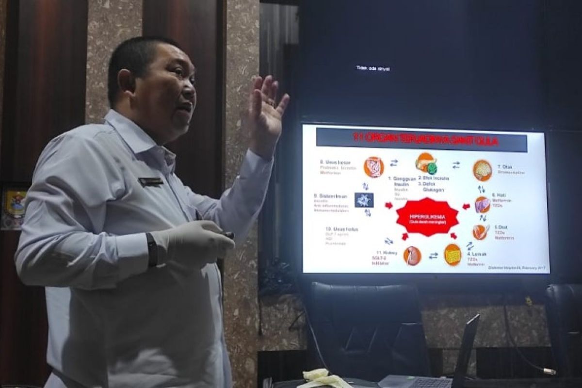 50 persen warga Sumut tak tahu menderita diabetes, Ketua Persadia Medan lakukan sosialisasi