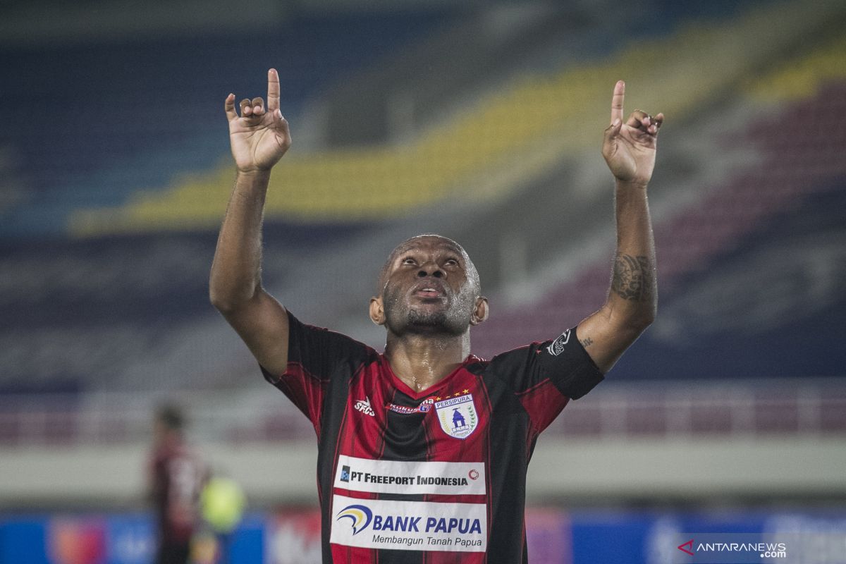 Liga 1 - Persipura Jayapura ditahan imbang Persik Kediri tanpa gol