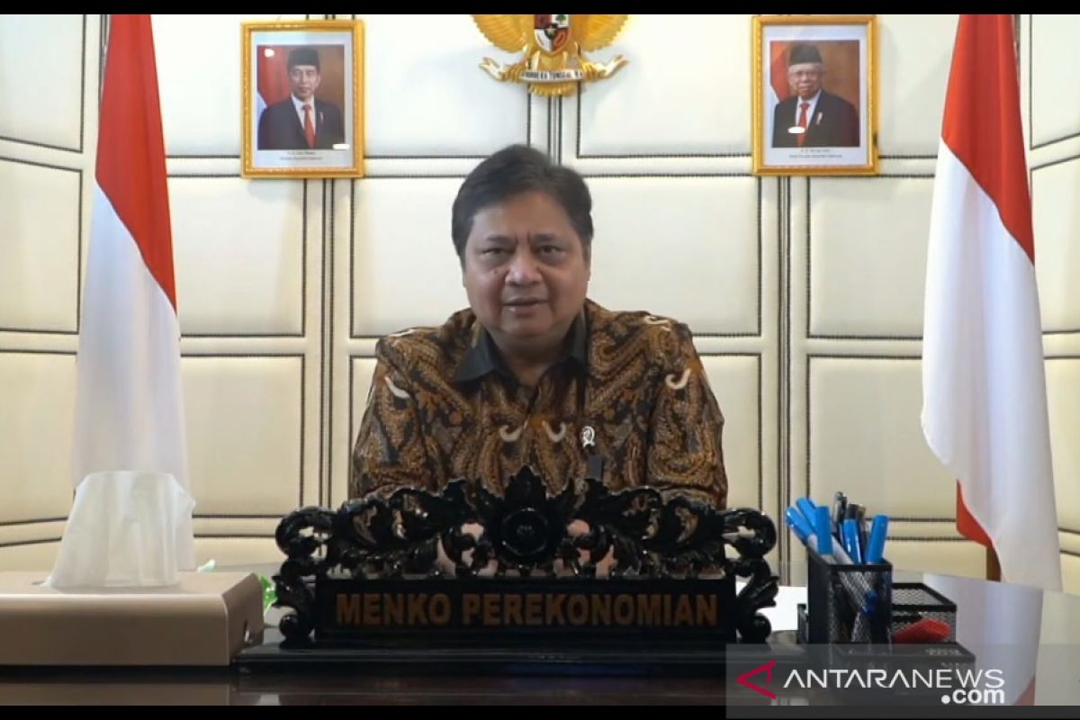 Airlangga: Tahun 2022 jadi periode  keberlanjutan pemulihan ekonomi