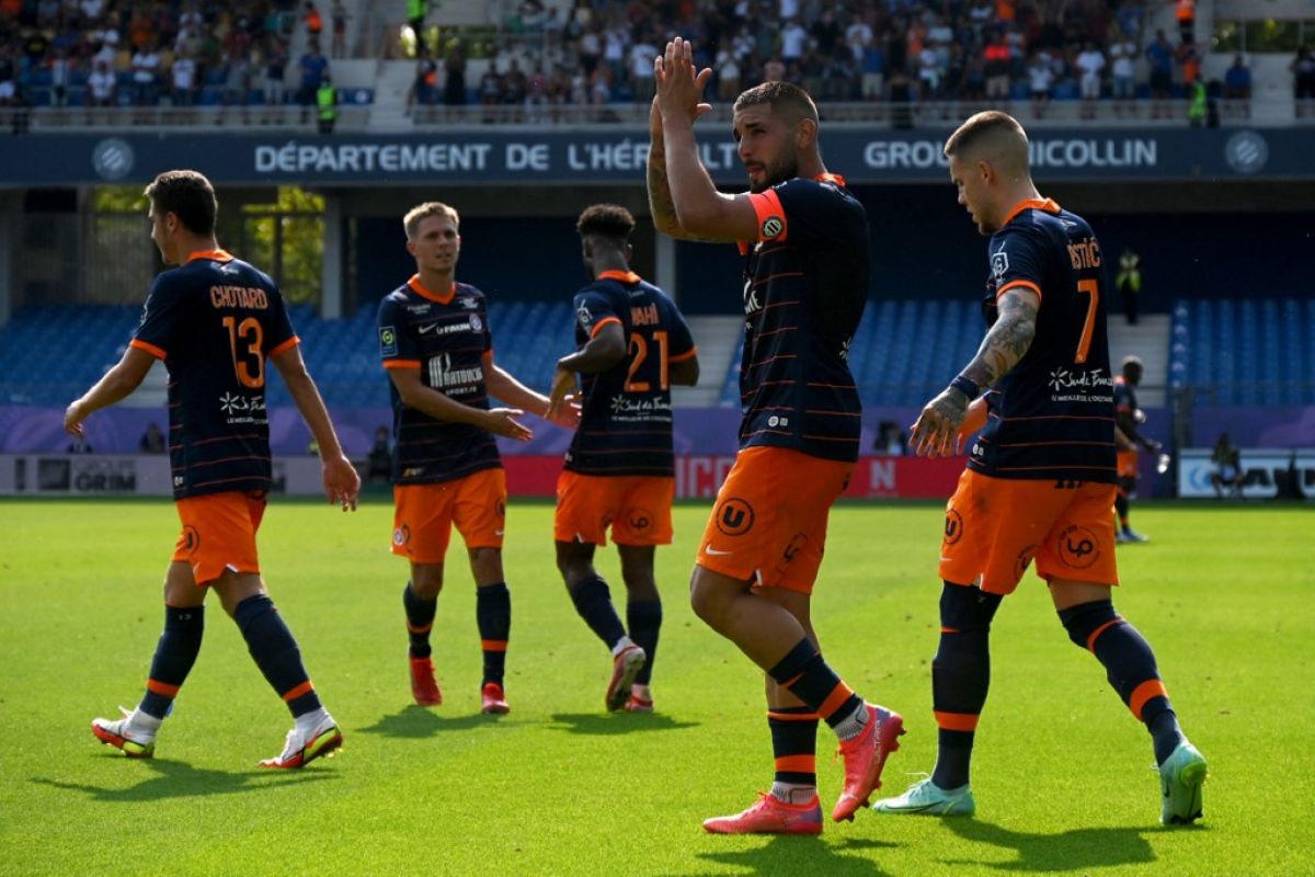 Montpellier hentikan laju enam kemenangan berturut-turut Brest