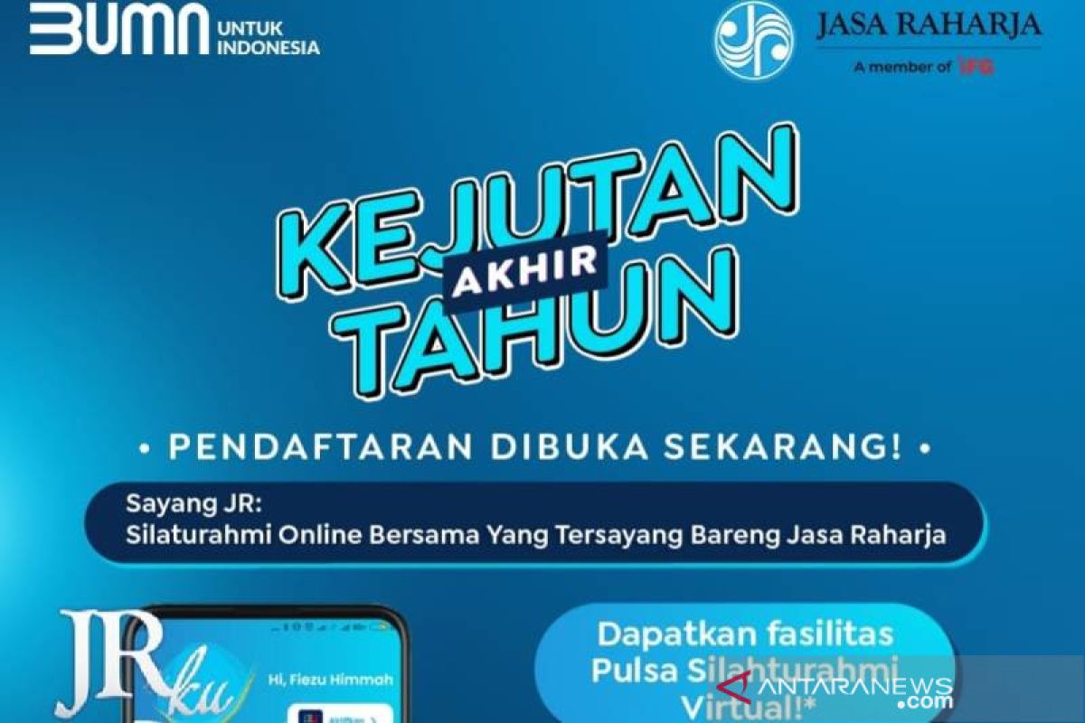 Jasa Raharja fasilitasi silaturahmi daring prayaan Natal