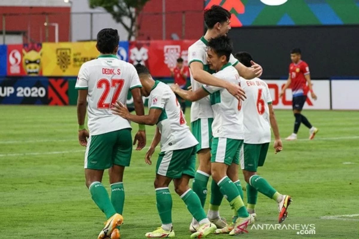 Hancurkan Laos 5-1, Indonesia puncaki klasemen Grup B Piala AFF