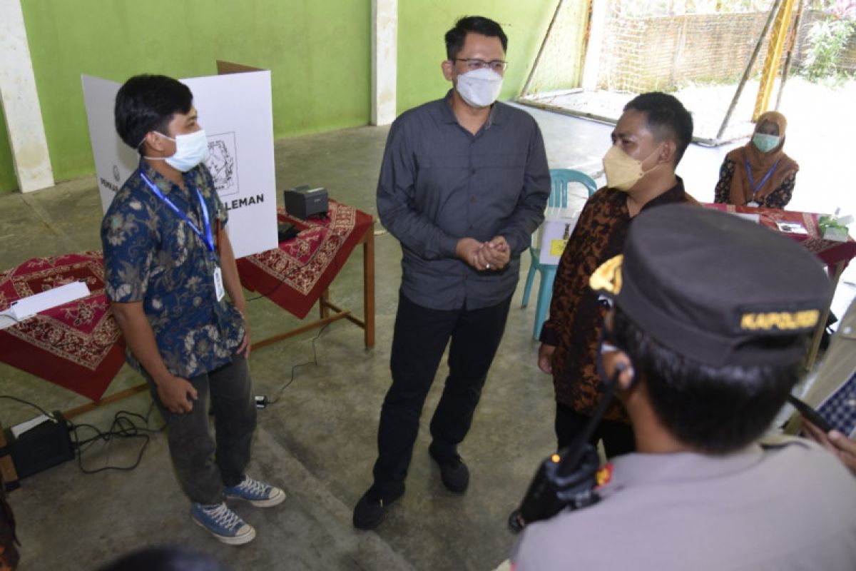 Pelaksanaan pemilihan lurah di Sleman lancar dan kondusif